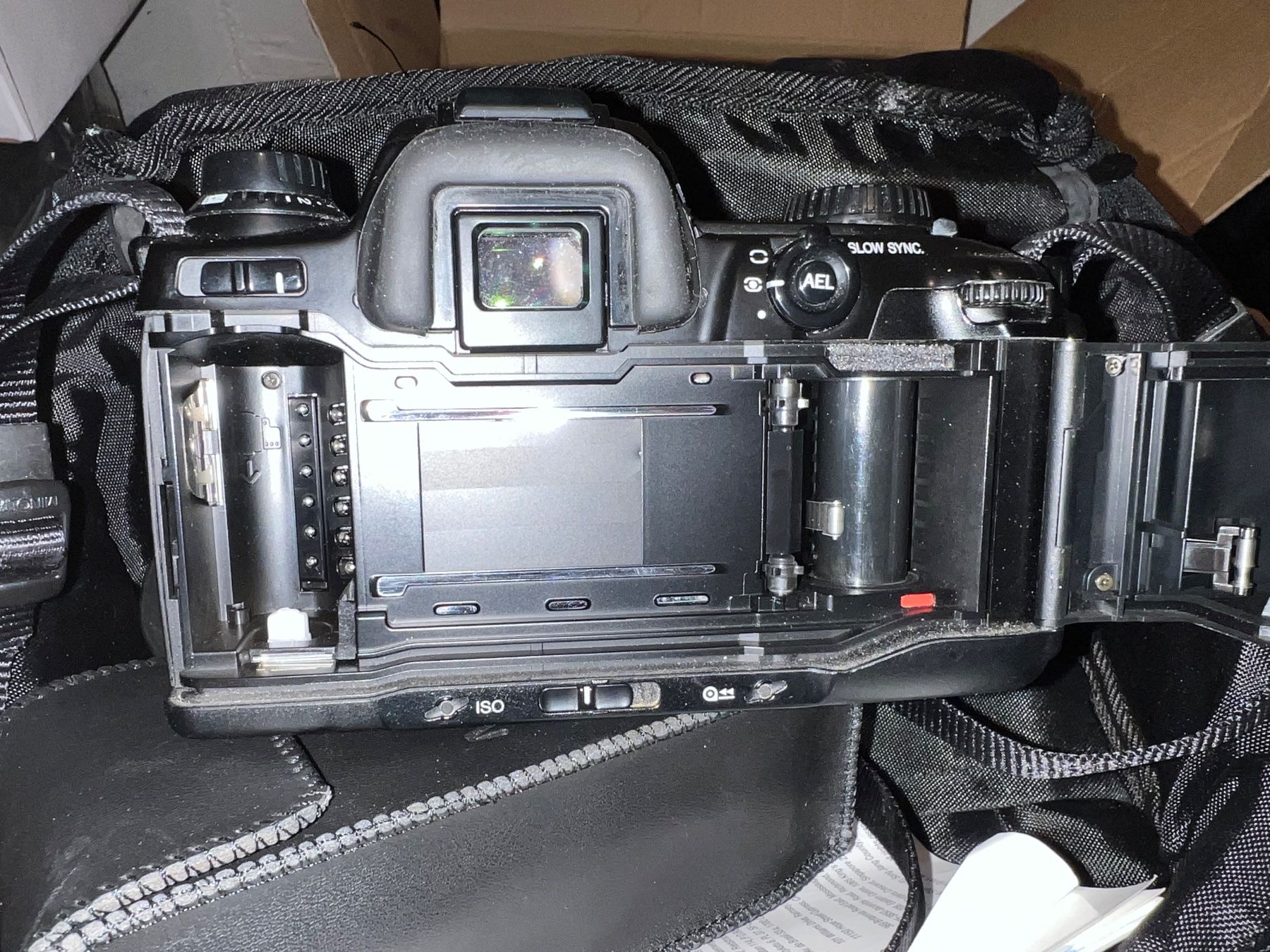 Minolta Kamera: Minolta Dynax 600si Classic Spiegelreflexkamera Set Top – Gebraucht aus Schongau von Retro_Shop 2