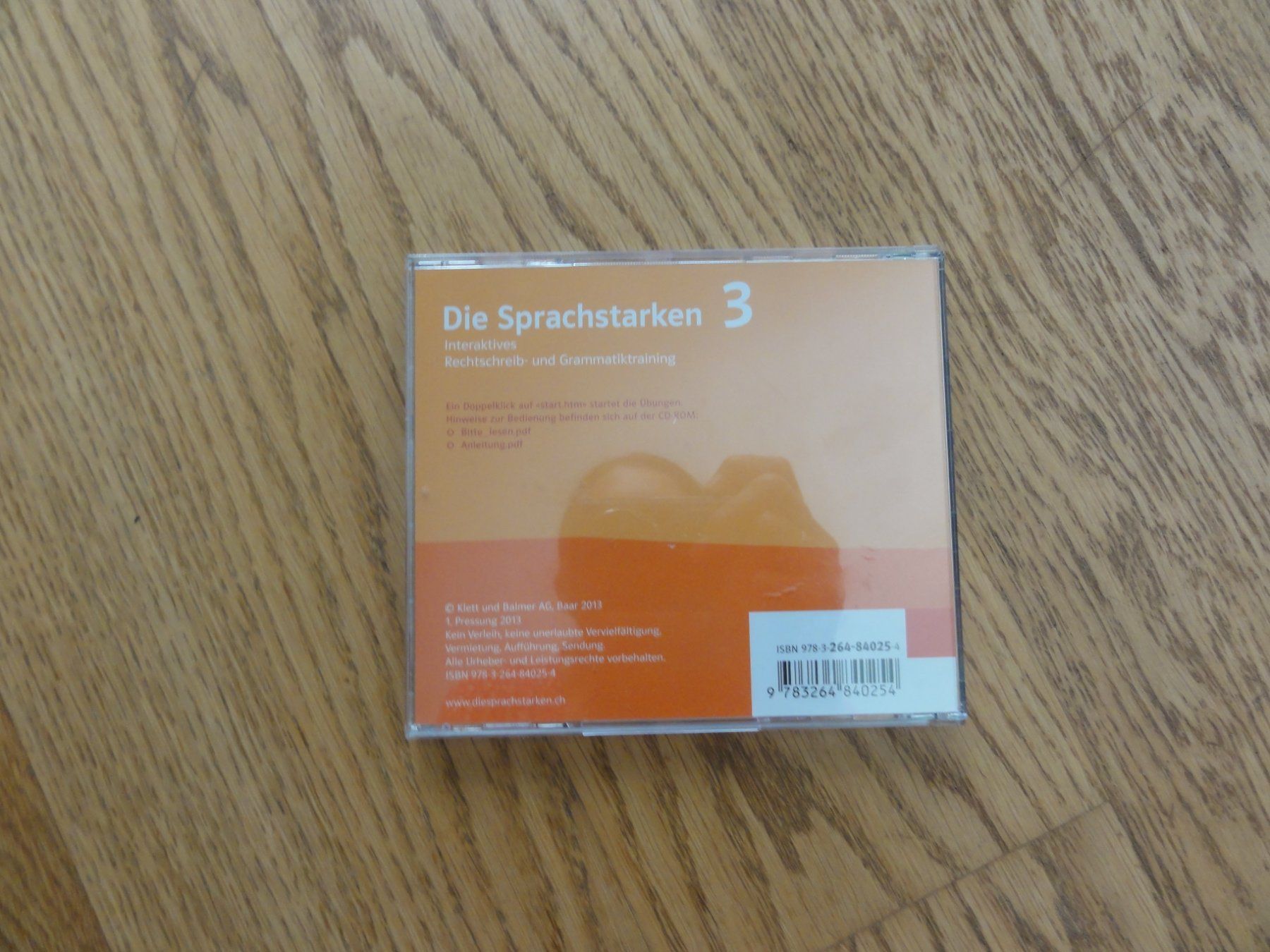 CD: Die Sprachstarken 3, CD-Rom, interaktives Rechtschreibetrain – Usato da Riedholz venduto da Taweva 1