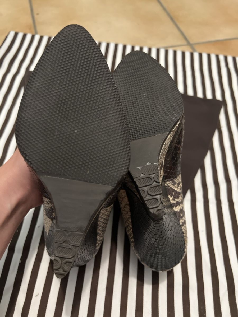 Roberto Cavalli Damenschuhe: Bottes à talon compensé Just Cavalli serpent pointure 38 – Neu und originalverpackt aus Arvillard (Salins) von mental0mystique 1