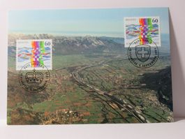 Bildpostkarte ,  Fürstentum Lichtenstein