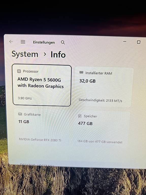 PC: Gaming Pc RTX 2080 ti Xtreme 11GB VRAM – Usato da Basel venduto da zar_792n 1