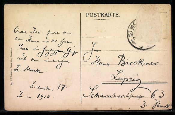 Cartoline postali: St. Moritz-Dorf, Teilansicht im Winter – Usato da Berlin venduto da bartko-reher 1