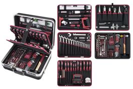 Kraftwerk ABS-Profi-Werkzeugkoffer, 186 tlg.