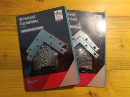 Parkside Flachwinkel 60x60x10mm, 2 Packungen, 16 Stueck
