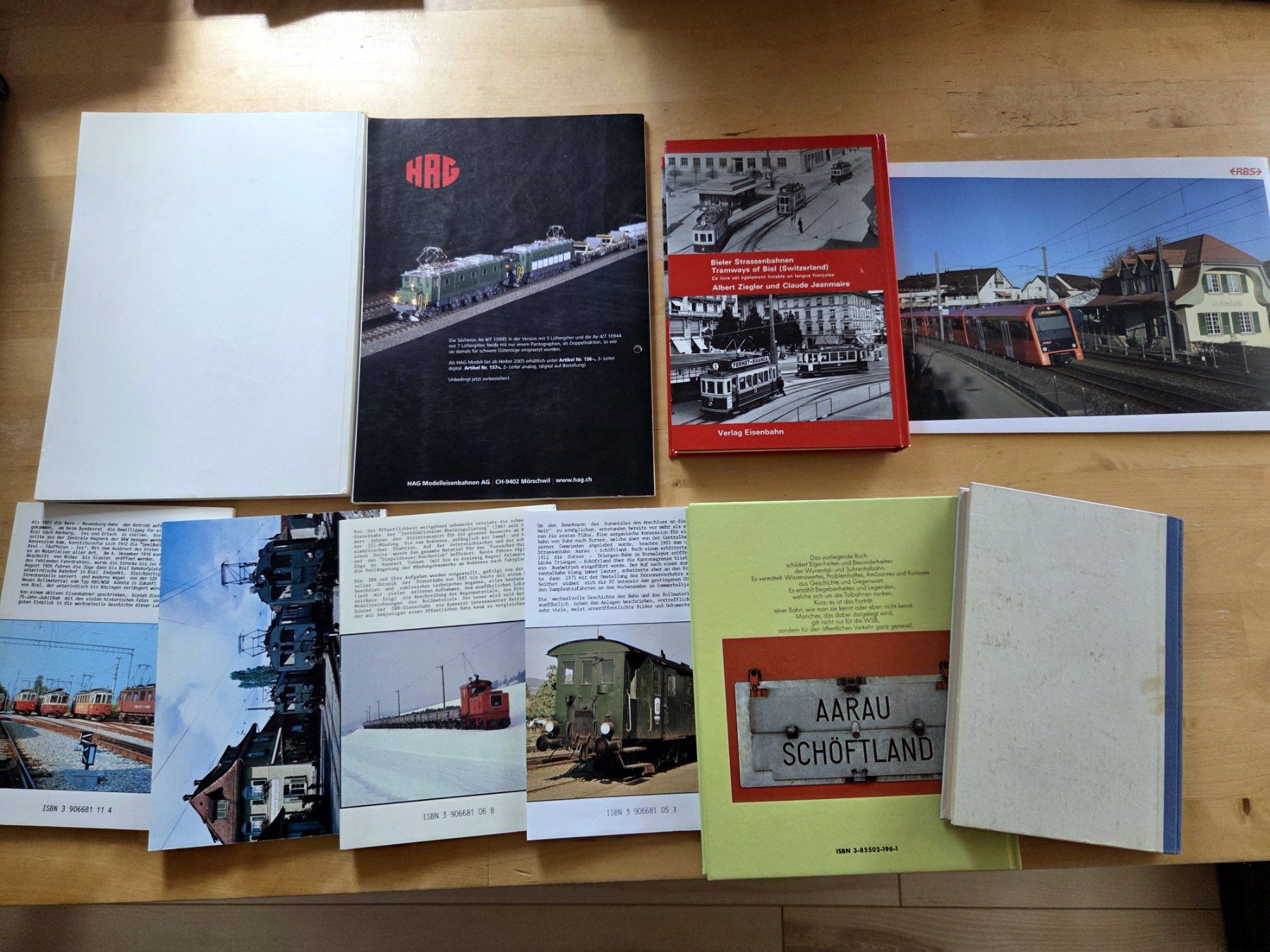 Libri: 10 Bücher über die Schweizer Eisenbahn – Usato da Birrwil venduto da dirtyoldtown 1