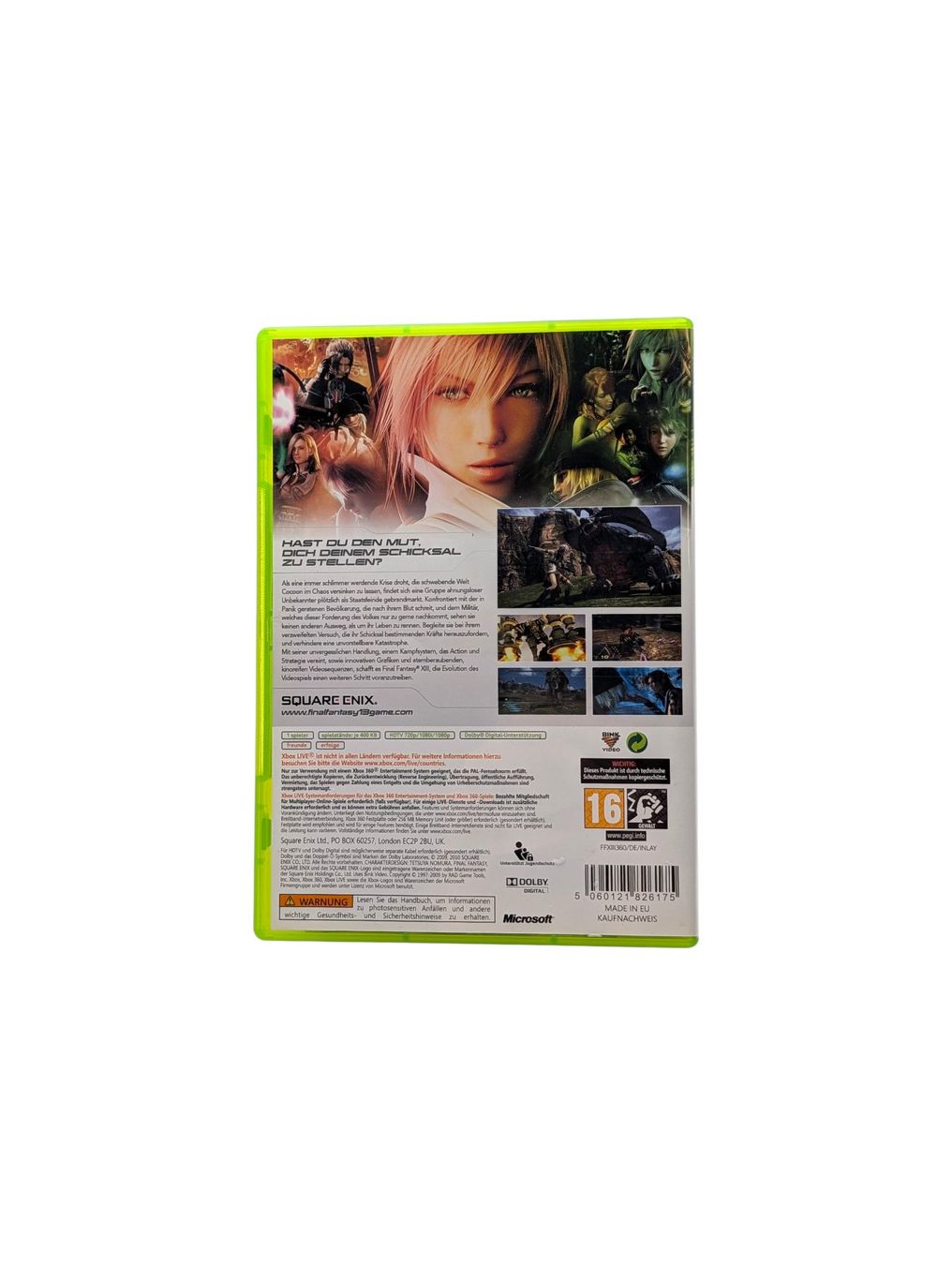 Microsoft Giochi: Final Fantasy XIII Xbox 360 – Usato da Domat/Ems venduto da IsseldorsShop 1