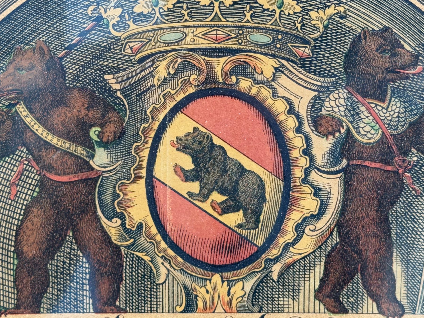 Grafiken & Lithographien: Antike Litho Regimentswappen Stadt Bern – Gebraucht aus Bern von Jwpm66 5