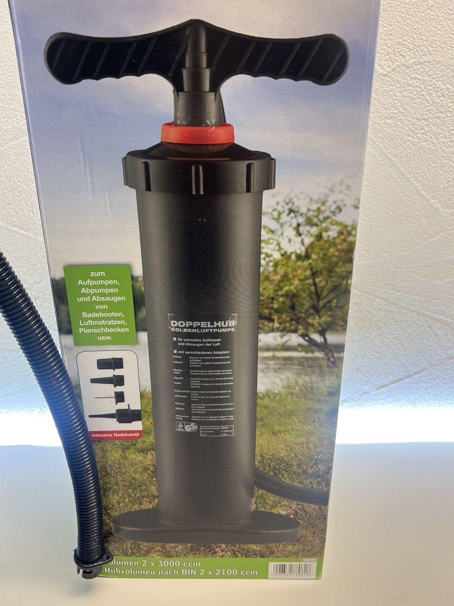 Pumpen & Teile: Doppelhub Kolbenluftpumpe mit Adaptern  – Gebraucht aus Rotkreuz von Migu2012 4