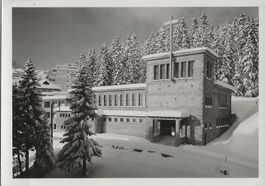 Arosa, Kath. Kirche, Brandt, 1943
