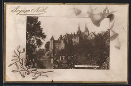 Neuchâtel, Le Château, Weihnachtsgruss