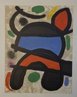 Joan Miró Original Lithografie Dim.: 38x28cm