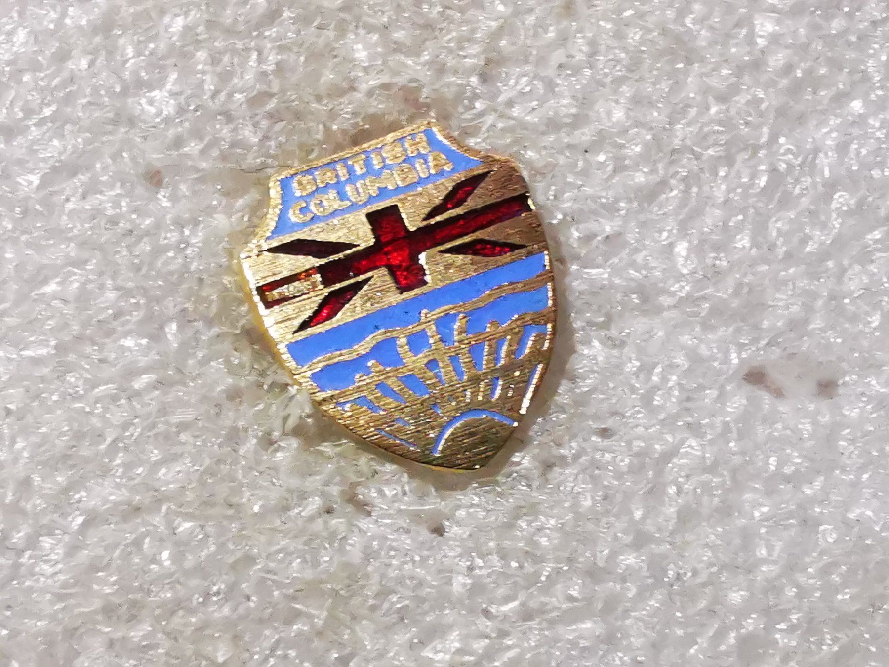 Placchette & Badge: Ansteckpin 127: British Columbia – Usato da Oppligen venduto da Pin-Fall-Shop