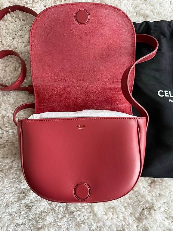 Celine Borse da donna: Celine Folco Bag Triomphe Rossetto – Nuovo (secondo la descrizione) da Viganello venduto da Paulinegis 2