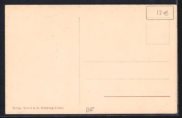 Cartoline postali: AK Biel, Passanten auf dem Centralplatz – Usato da Berlin venduto da bartko-reher 1