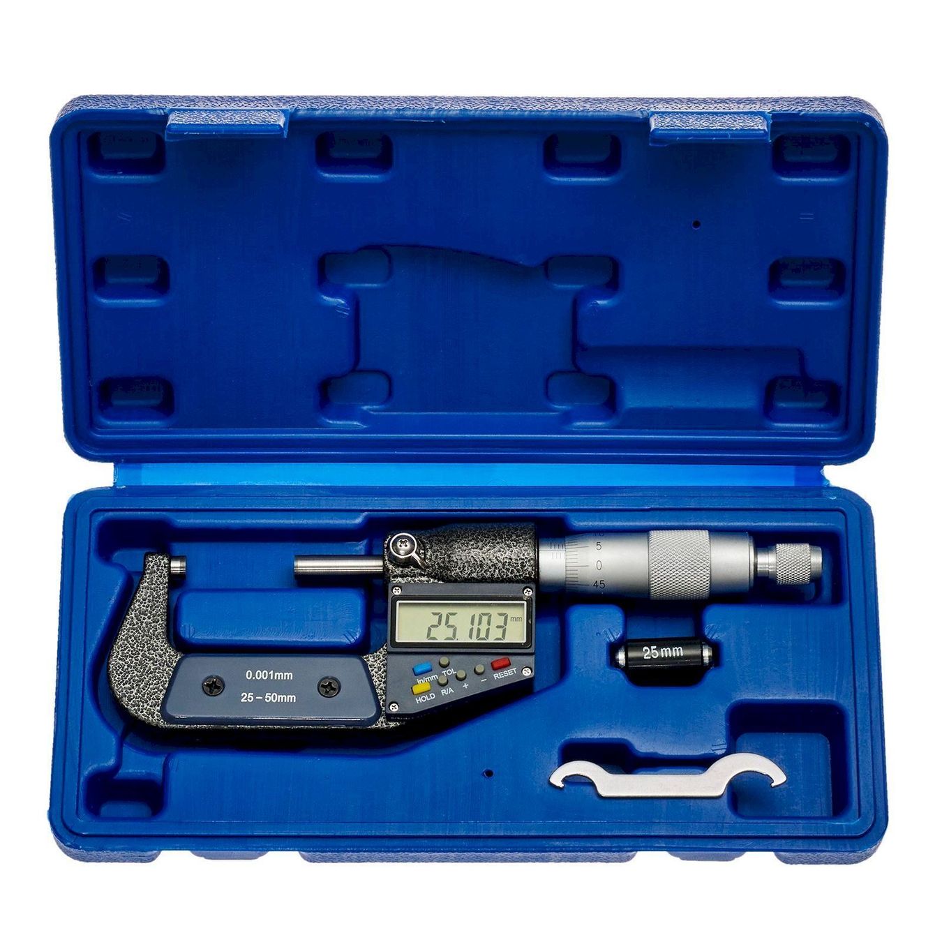 Metall- & Schlosserei Werkzeug: Digitale Mikrometerschraube 25-50 mm – Neu und originalverpackt aus Bottighofen von zaap