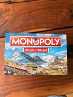 Monopoly Wallis / Valais Brettspiel neuwertig