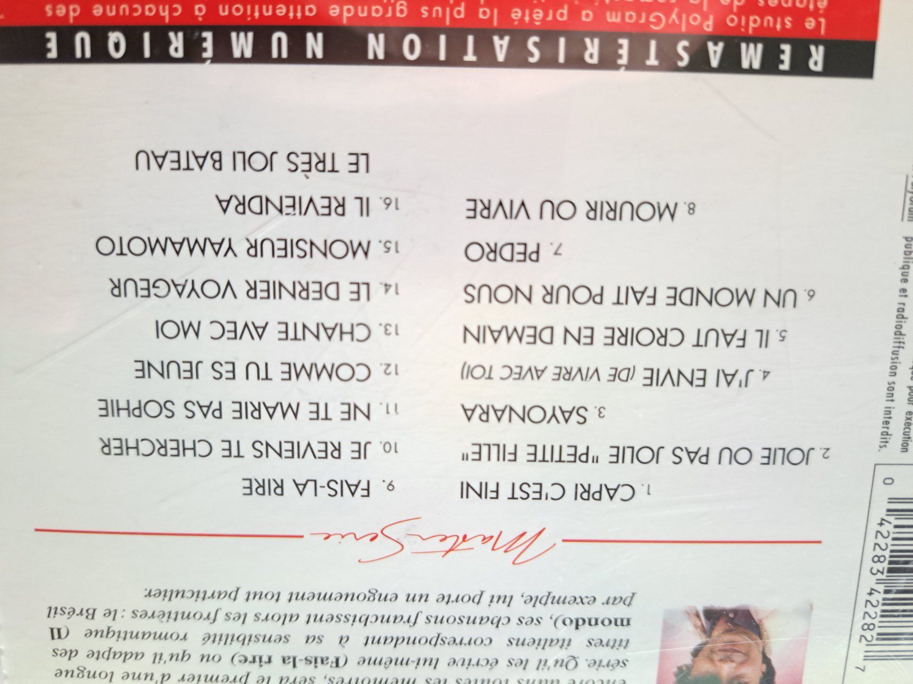 CD: Cd Hervé Villard - Master série – Usato da Pully venduto da bro_n52j 2