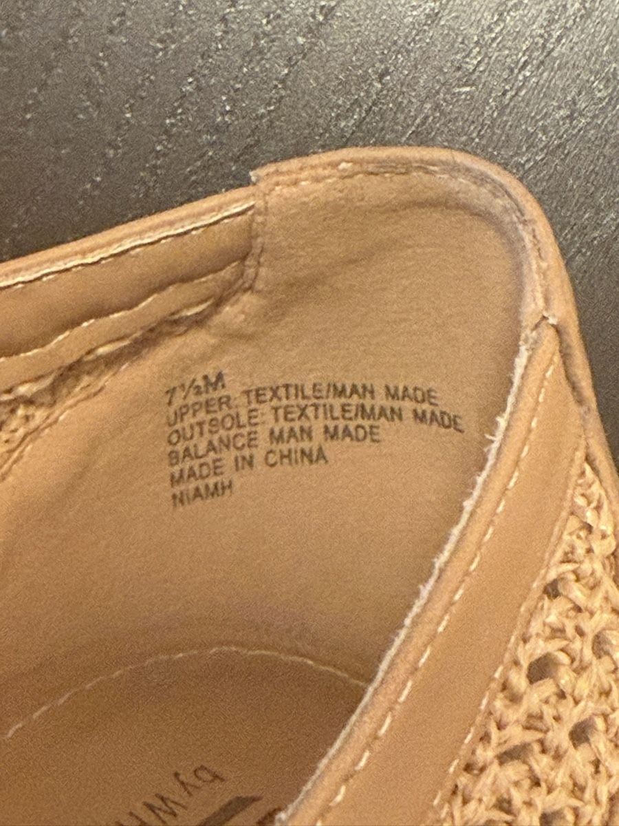 Damenschuhe: Cliffs by White Mountain Size 38.5 Tan Mesh T-Strap Sho – Neu (gemäss Beschreibung) aus Montreux von SDMontreux 3