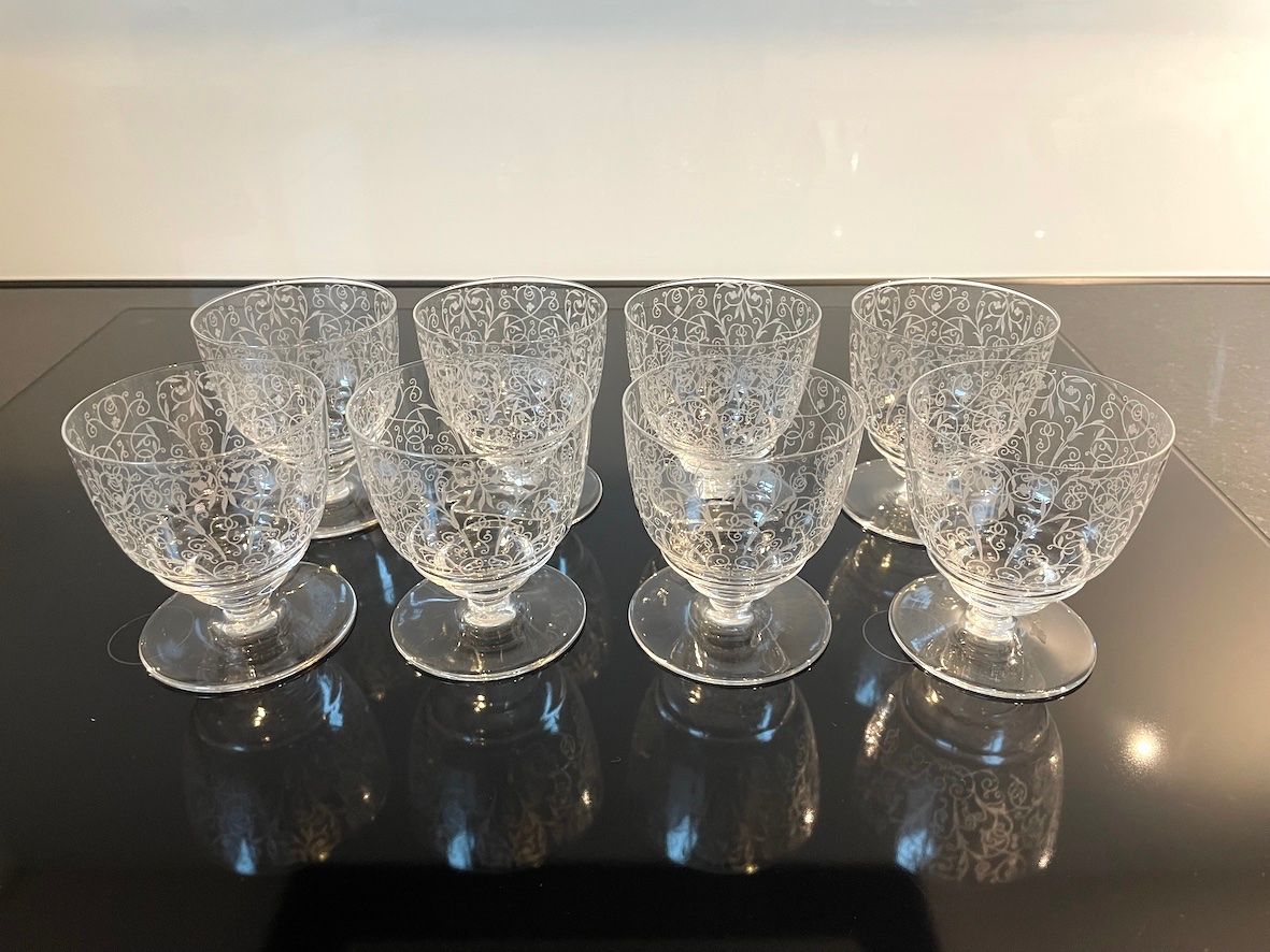 Baccarat Bicchieri: Baccarat Gläser (8 Stück) – Usato da Rain venduto da sim-mo