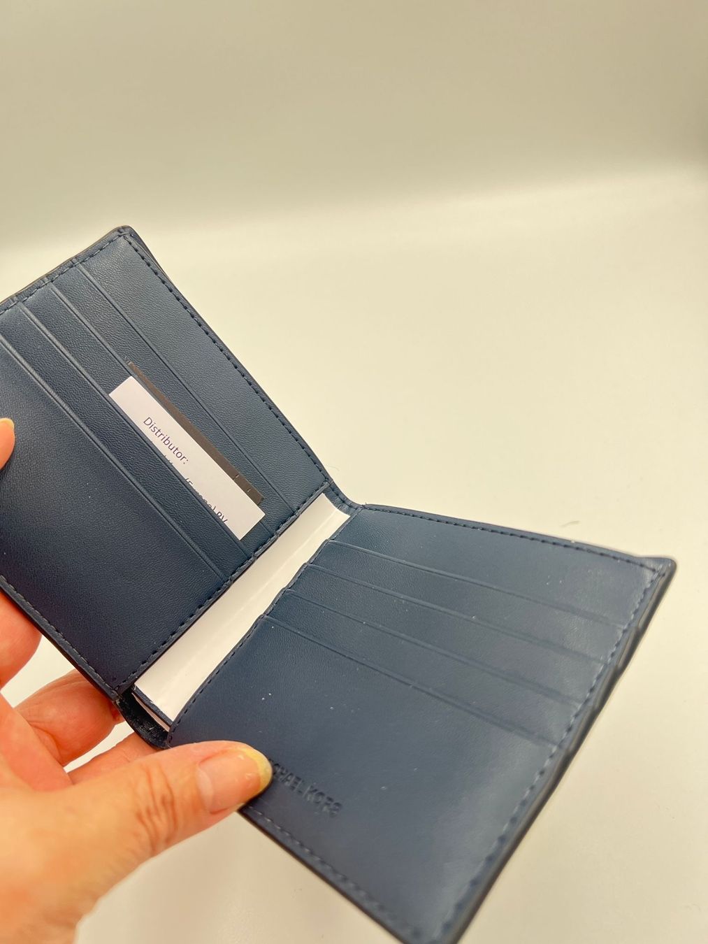 Michael Kors Portafogli: Michael Kors Portemonnaie navy – Nuovo e nell'imballaggio originale da Wiedlisbach venduto da Sistershop 2