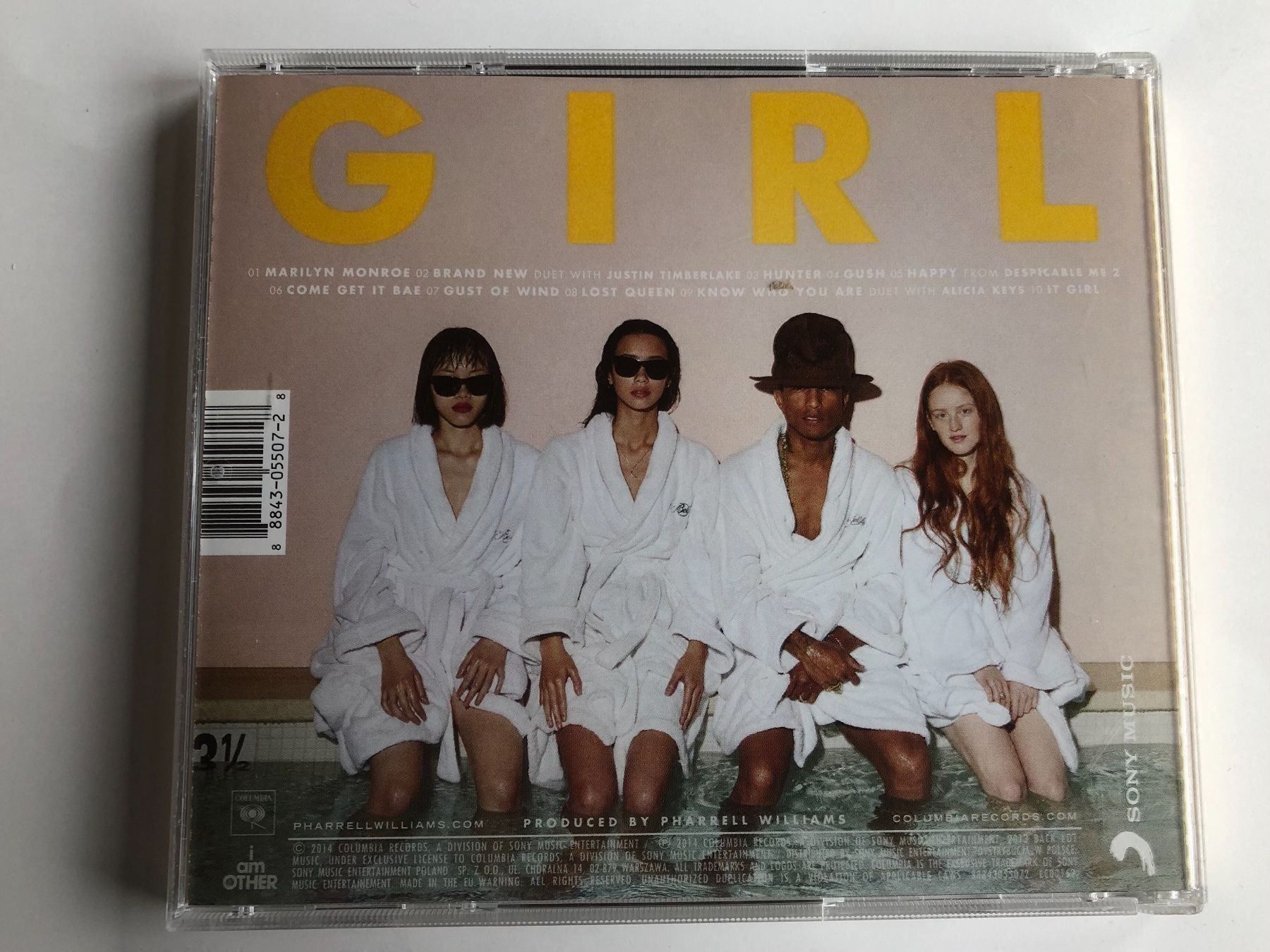 CD: Pharrell Williams - Girl – Usato da Oberried Brienz venduto da Chyara 2