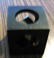 Würfel im Würfel Dekoration Metall
