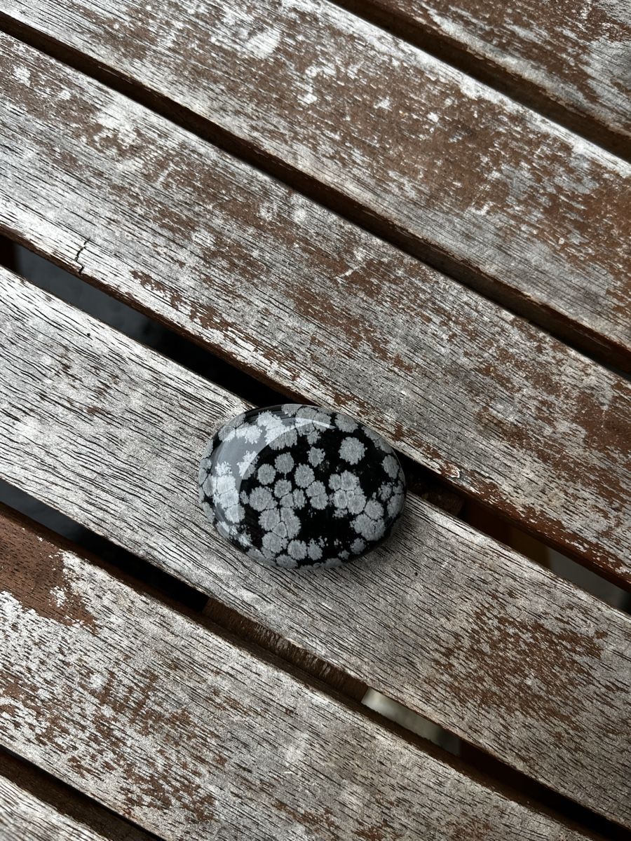 Minéraux & Lithothérapie: Obsidienne flocons de neige  – D'occasion à Bern par ire_2lpy 1