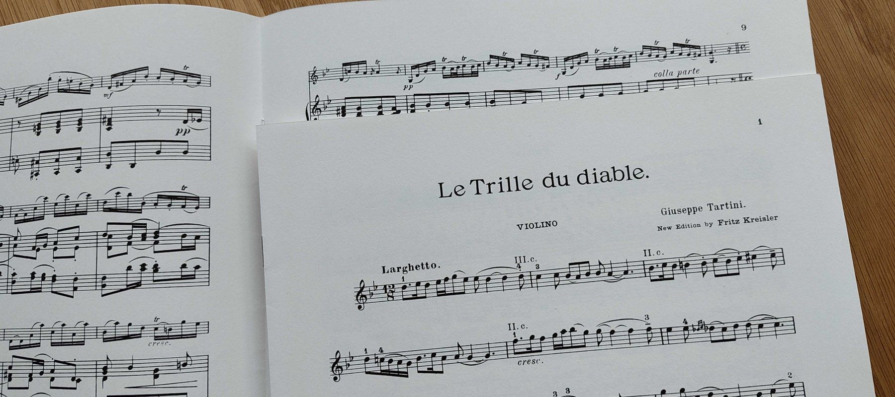 Libri: Teufelstriller Sonate Tartini – Nuovo (secondo la descrizione) da Zürich venduto da kba_579s 1
