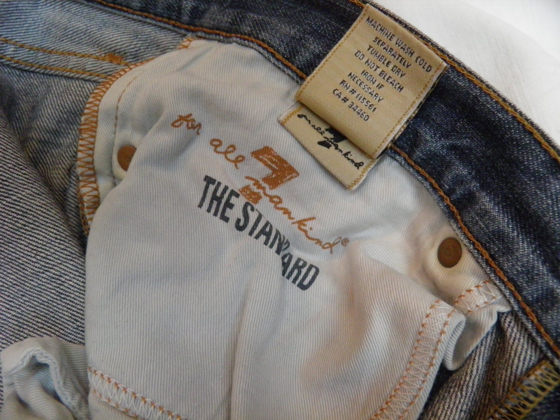Mankind Jeans: Herren Jeans 7 FOR ALL MANKIND, Gr. 33 – Usato da Rüti ZH venduto da corvus-corvus 2