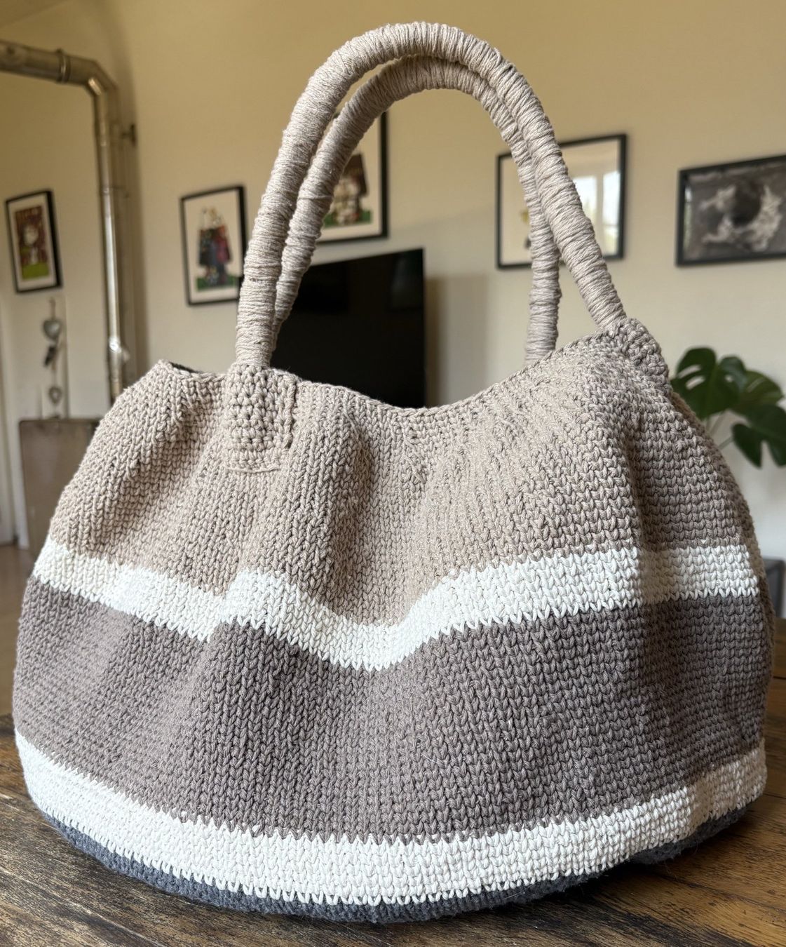 Borse da donna: BAG EN CROCHET HANDMADE! PIÈCE UNIQUE – Nuovo e nell'imballaggio originale da Locarno venduto da NicoNion 4