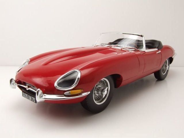 Jaguar Modellini d'auto: Jaguar E-Type Cabrio im Massstab 1:12 – Nuovo e nell'imballaggio originale da Erlenbach im Simmental venduto da Model_box 1