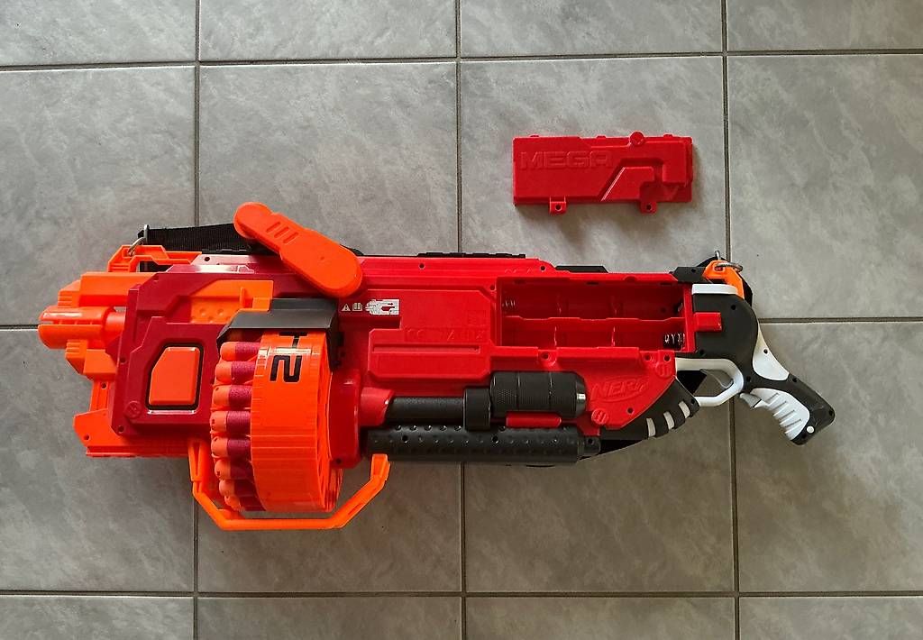 Giocattoli: Nerf Mega Mastodon mit Trommelmagazin – Usato da Berg TG venduto da Riovida 1