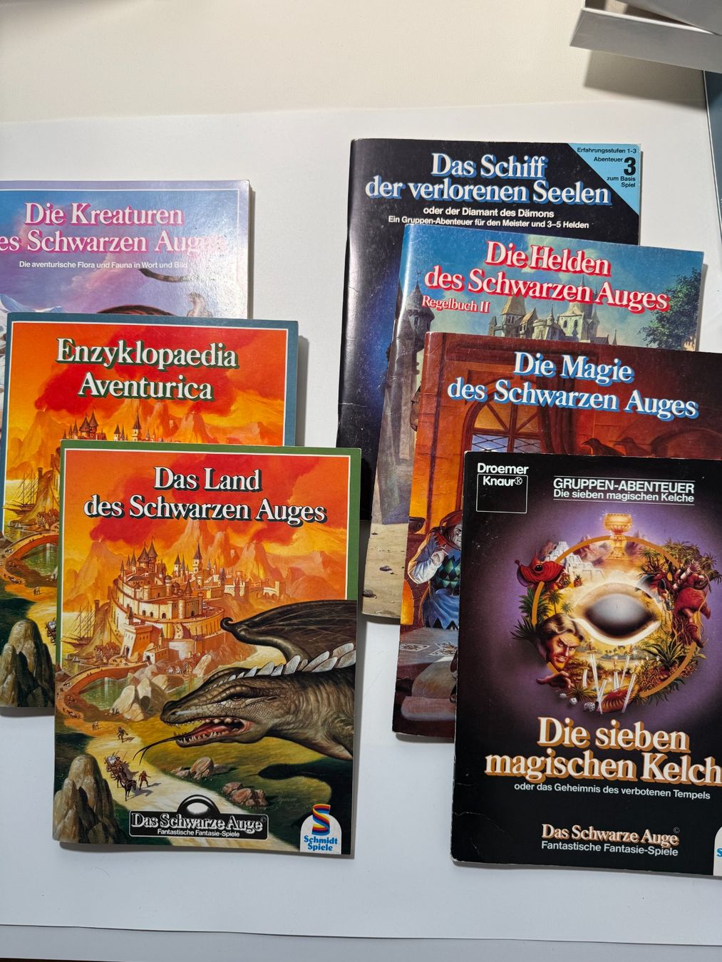 Spiele: Das schwarze Auge - Rollenspiel - diverse Sets – Gebraucht aus Gasel von Alter_Ego 1