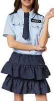 Mädchenkostüm Police Girl Gr.104