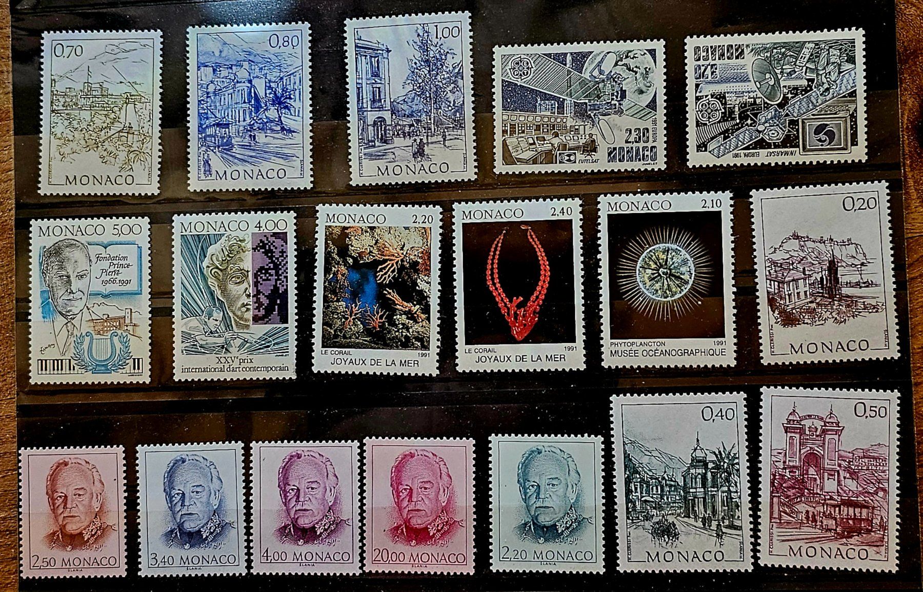 Alle Briefmarken: MONACO   timbres neufs ** – Neu (gemäss Beschreibung) aus Les Valettes von Nuba1