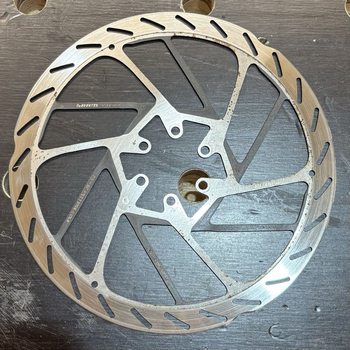 Sram Pezzi di ricambio: Sram HS2 200mm 6-Loch – Usato da Zunzgen venduto da majorburton 1