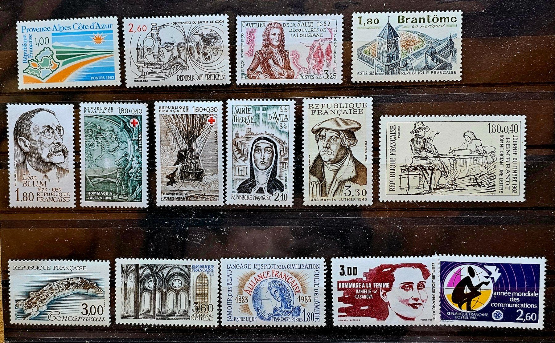 Tutti i francobolli: FRANCE timbres neufs **, 1983 – Nuovo (secondo la descrizione) da Les Valettes venduto da Nuba1