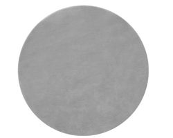 Kurzflorteppich Soft Zone grau Ø 120 cm