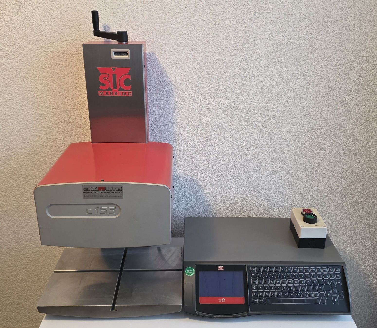 Toutes les machines: Markiersystem SIC Marking C153 mit Steuerung E8 Gebraucht – D'occasion à Bronschhofen par Er-winV