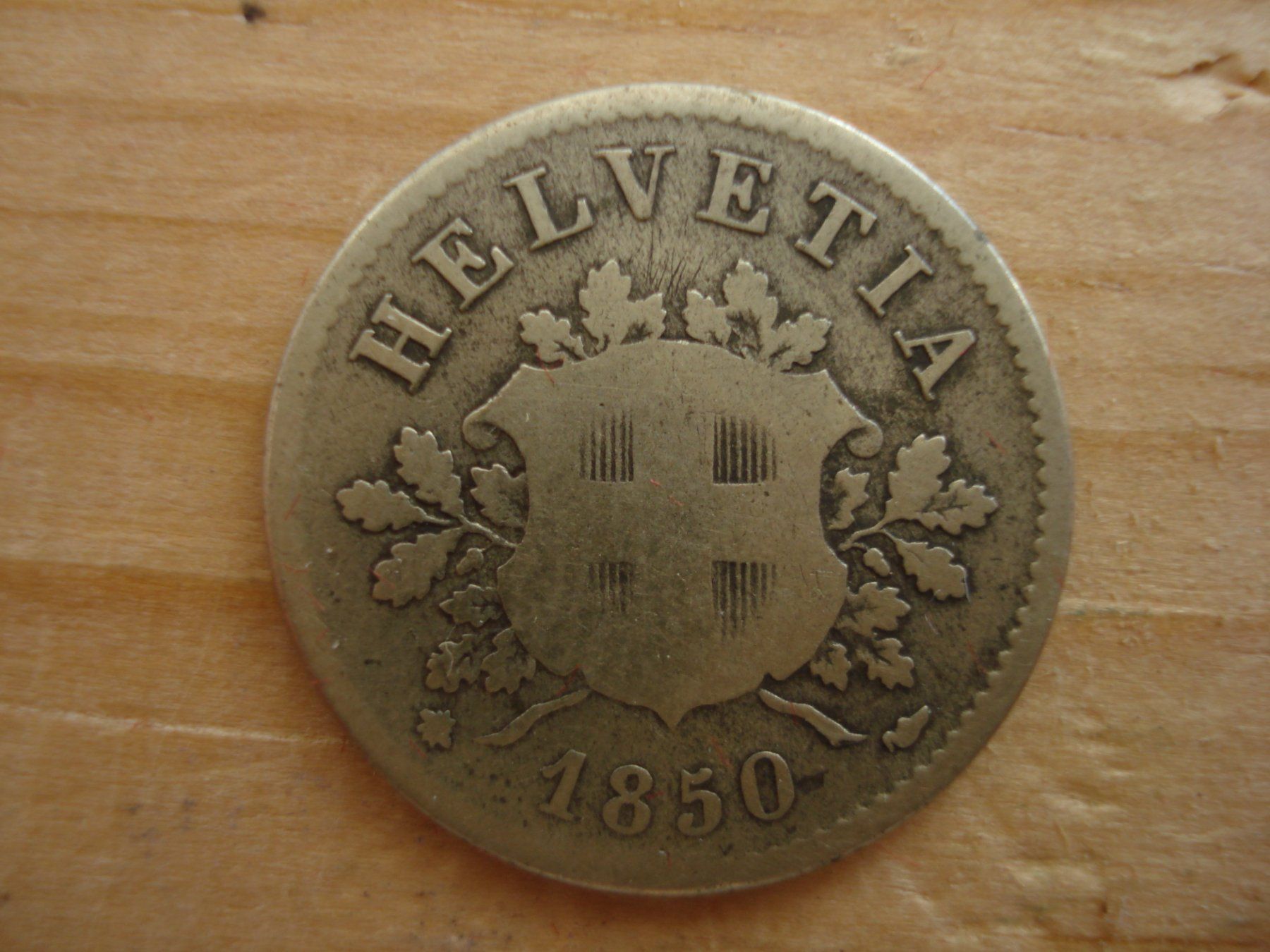 Tutti le monete: (S1) 10 Rappen 1850 – Usato da Erlach venduto da Net-Coins