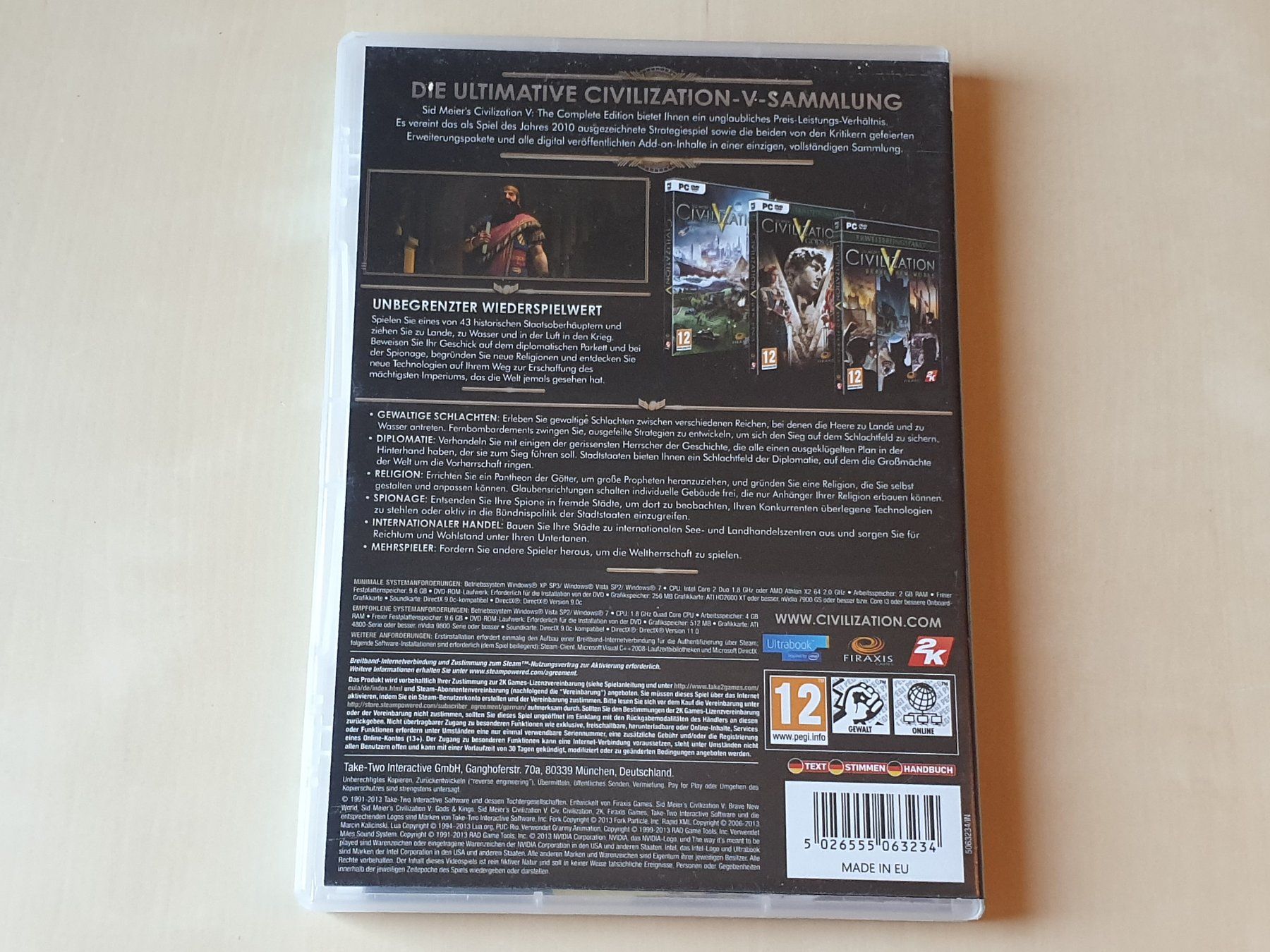Microsoft Giochi: Civilization V – Difettoso da Stansstad venduto da collectorsshop 1