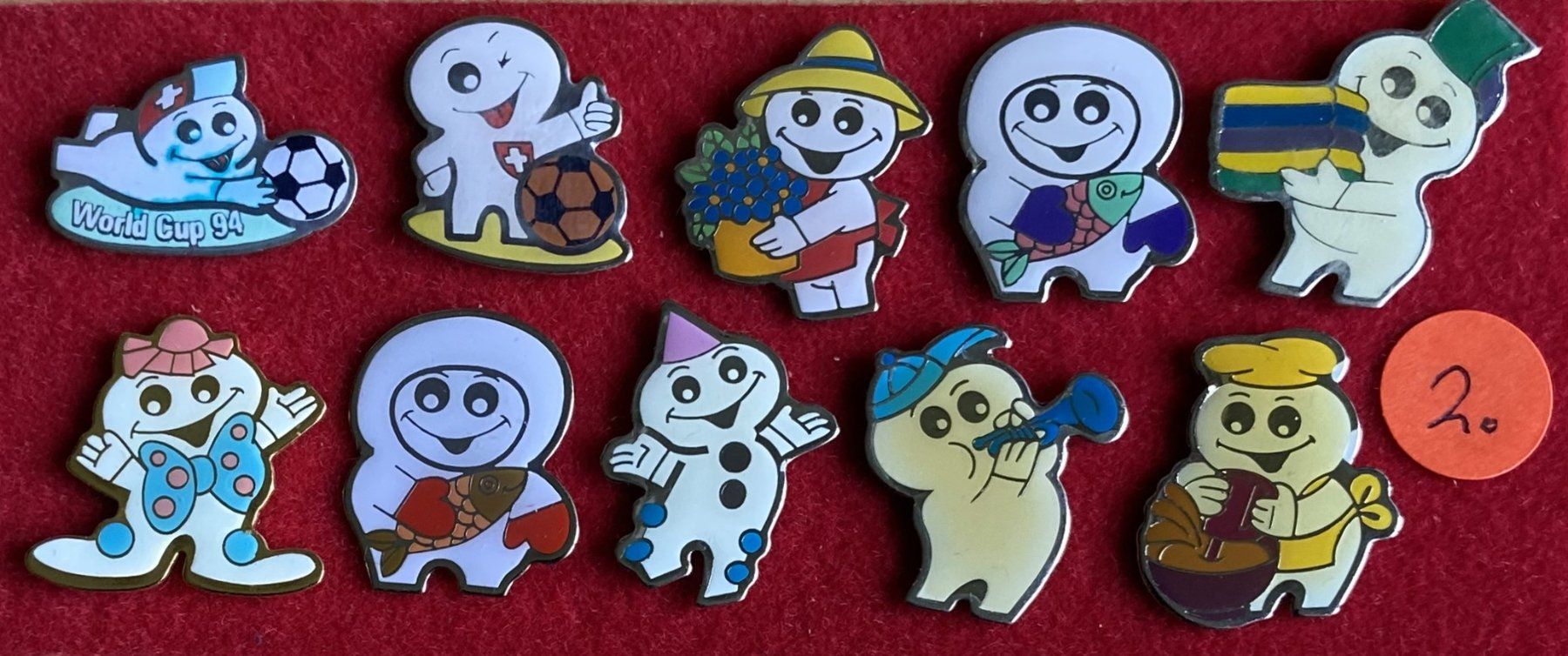 Maga Plaketten & Abzeichen: kleine Pin Sammlung    Bio – Gebraucht aus Böckten von Hansi36 1
