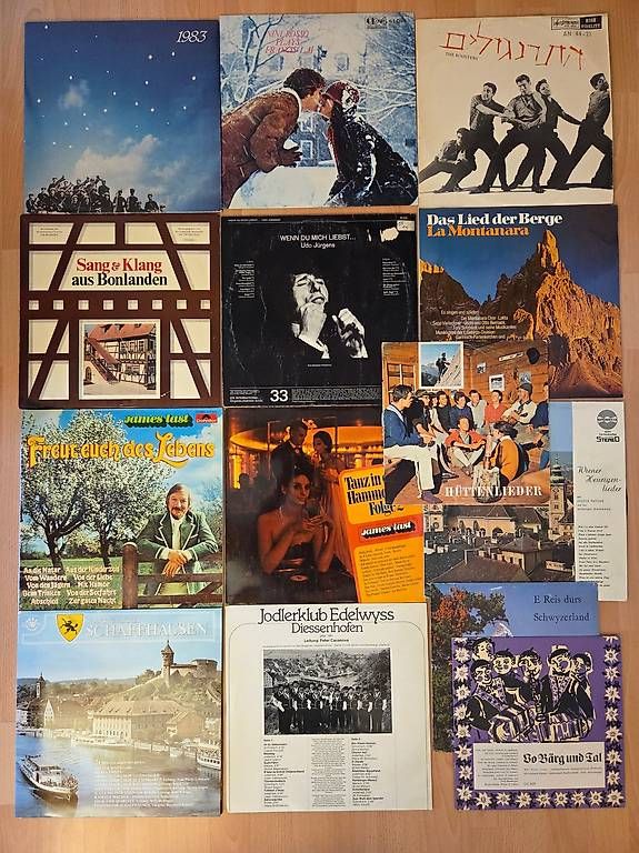Schallplatten: Schallplatten Schlager/Volksm. – Gebraucht aus Wilchingen von Schaffhuseri 1