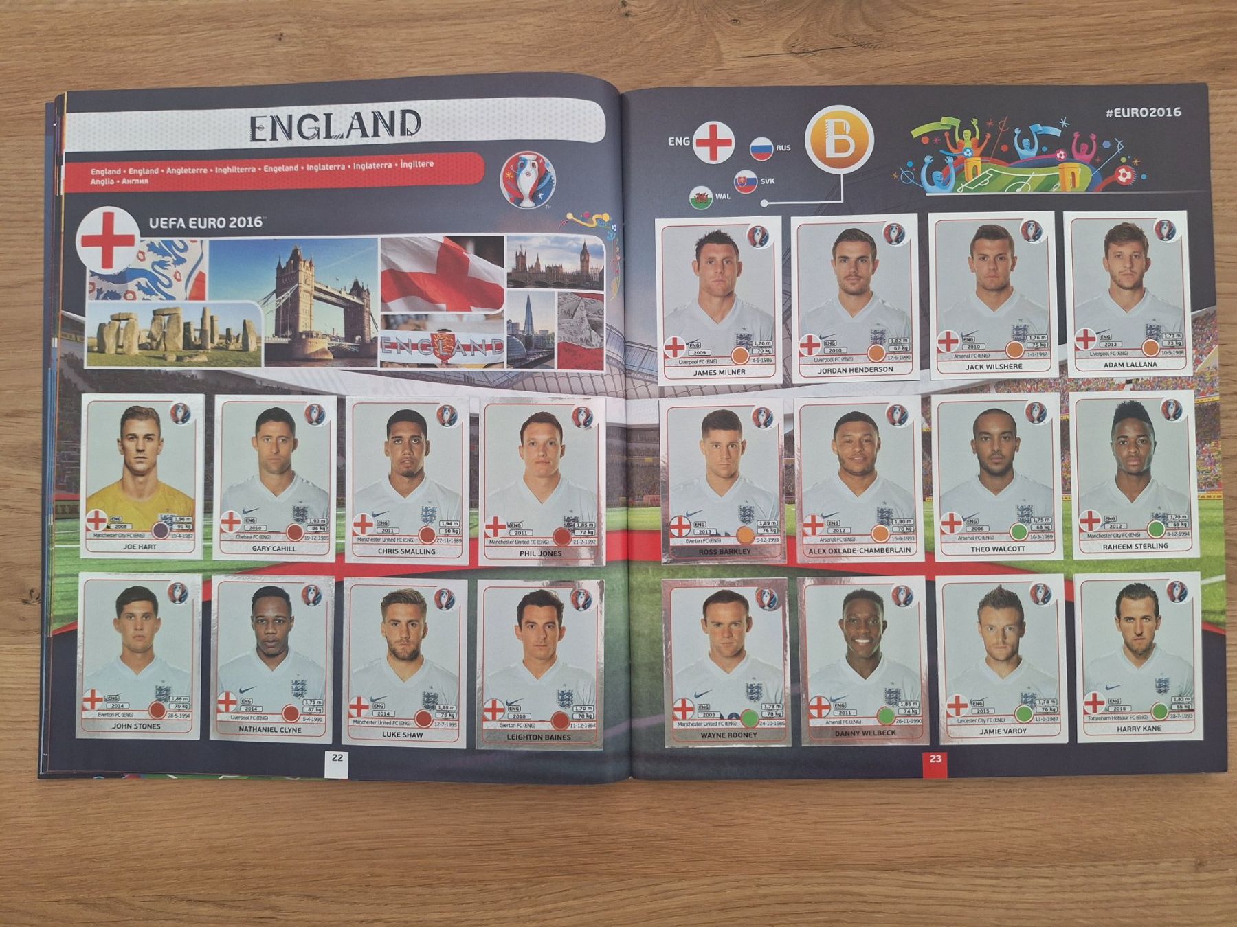 Panini Alben: PANINI EURO 2016 – Gebraucht aus St. Gallen von Matrix023 2