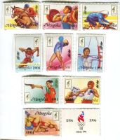 Briefmarken "Olympische Spiele" Mongolei