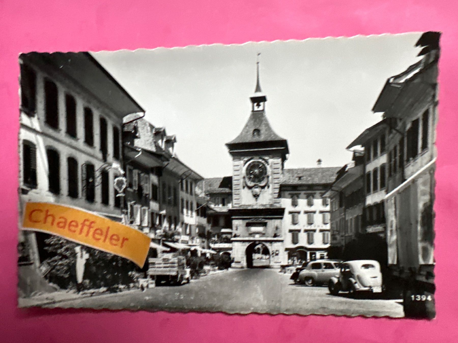 Cartoline postali: Murten - Morat Porte de Berne – Usato da Zürich venduto da Chaeffeler