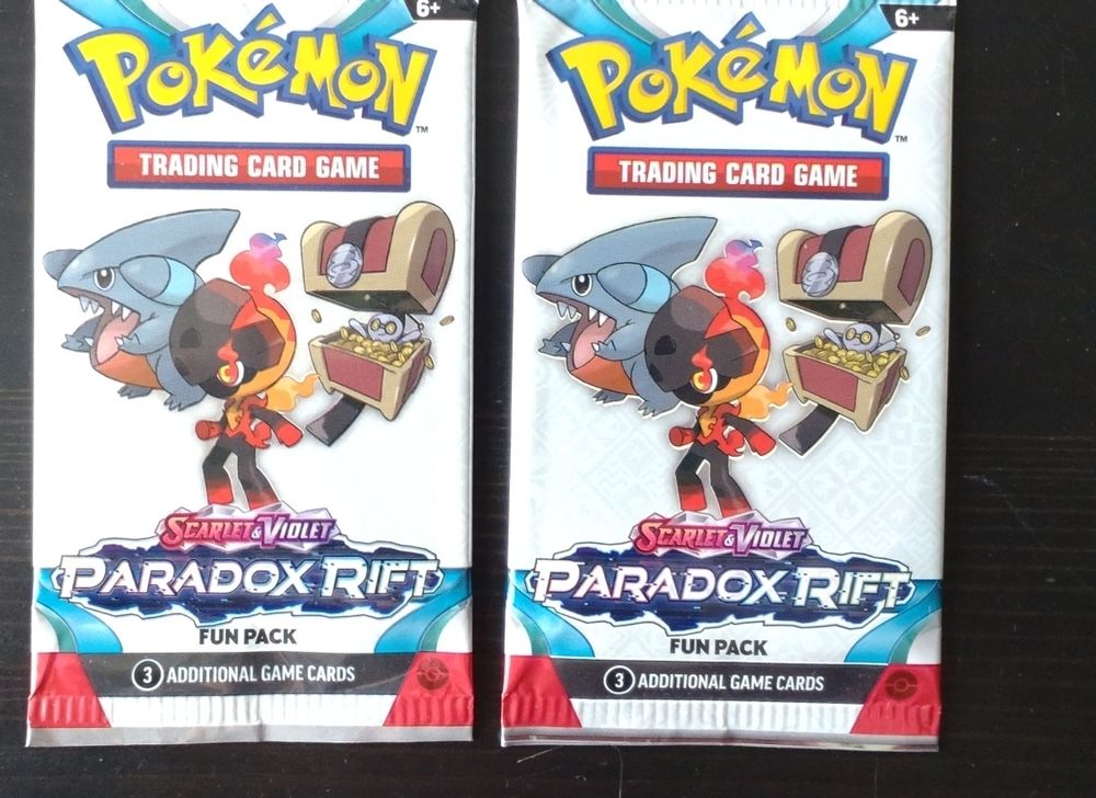 2x Pokemon Paradox Rift Fun Packs OVP (Neu und originalverpackt) in ...