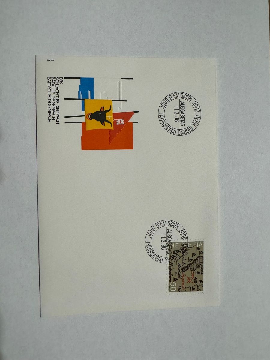 Tutti i francobolli: Briefmarken 1986 – Nuovo (secondo la descrizione) da Bütschwil venduto da sof_p98b 3