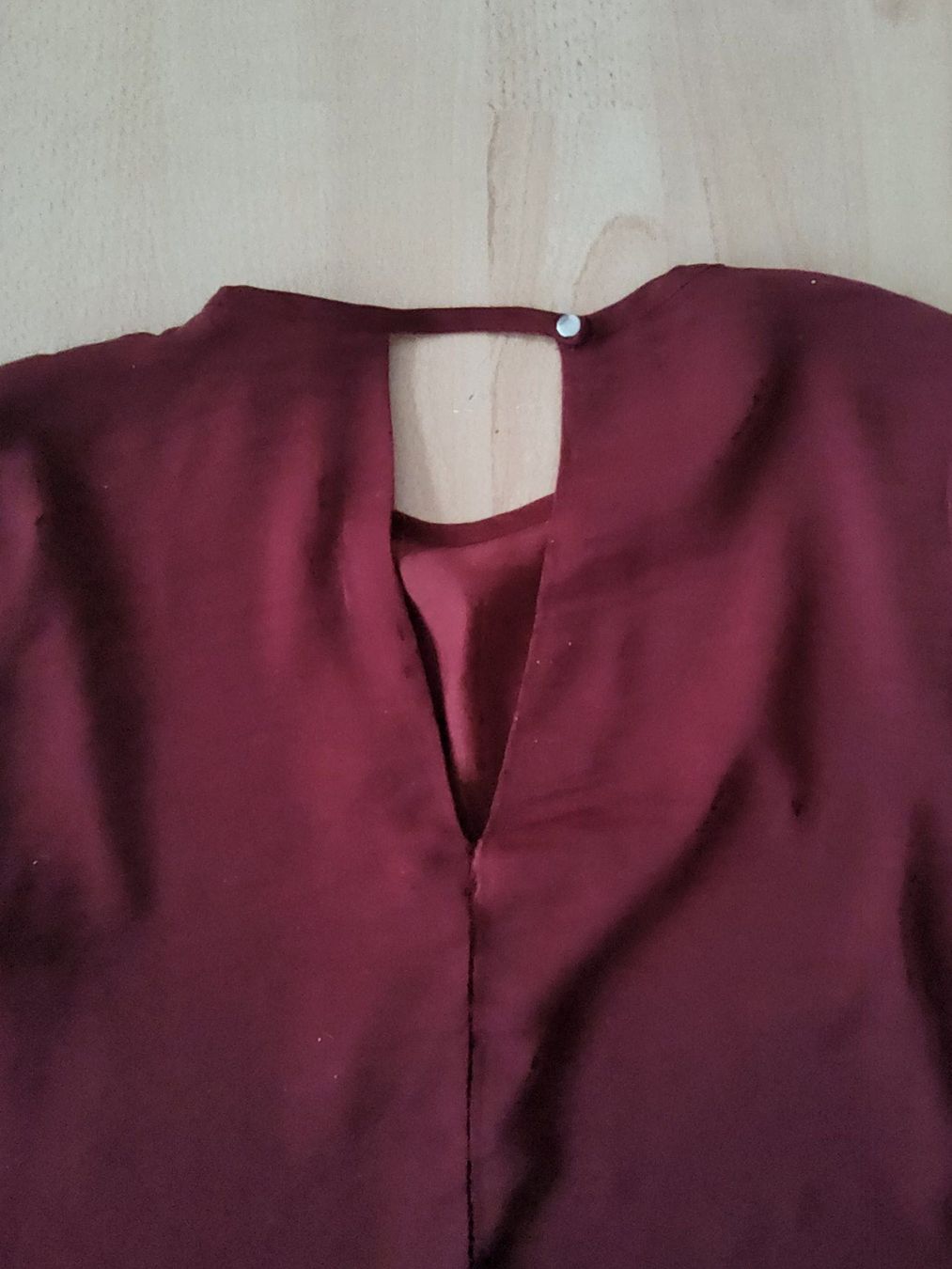 H&M Chemisiers: Bluse, Bordeaux Weinrot, H&M Gr. 38/M – D'occasion à Neuhausen am Rheinfall par Alchimista 3