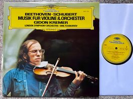 Beethoven Schubert Kremer Musik Für Violine LP GEWASCHEN TOP